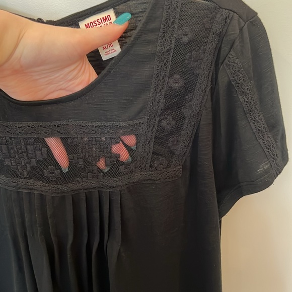 Mossimo Size XL Babydoll Top - Picture 2 of 5